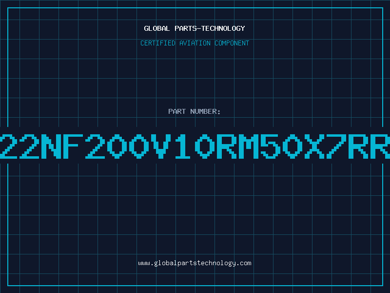 Aviation Part KV22nF200V10RM50X7RROA