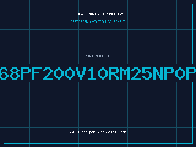 Aviation Part KV68pF200V10RM25NP0PAA