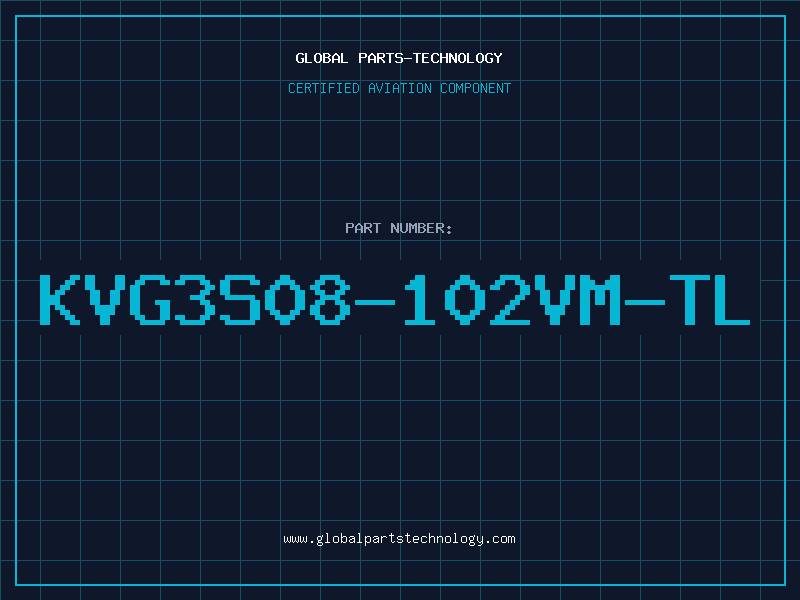 Aviation Part KVG3S08-102VM-TL