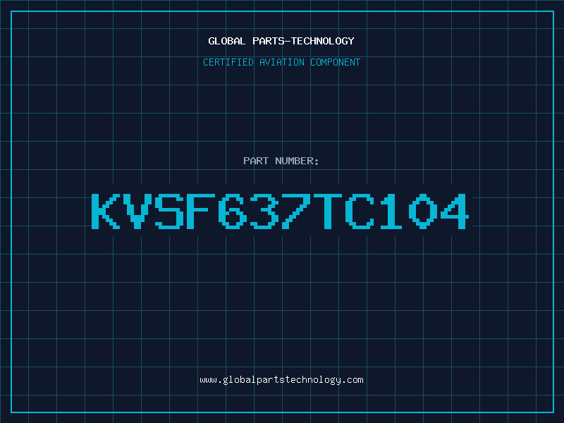 Aviation Part KVSF637TC104