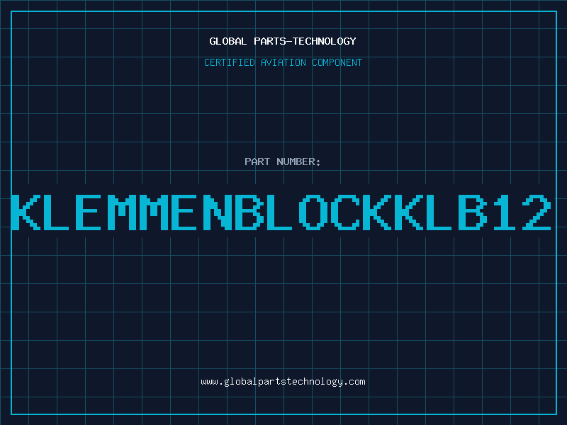 Aviation Part KlemmenblockKLB12