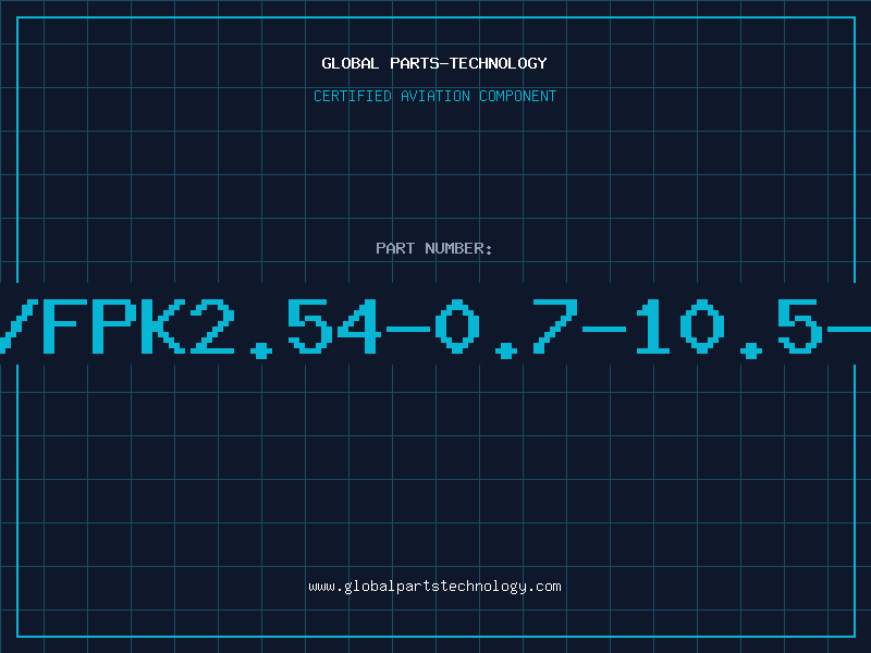 Aviation Part L/FPK2.54-0.7-10.5-K