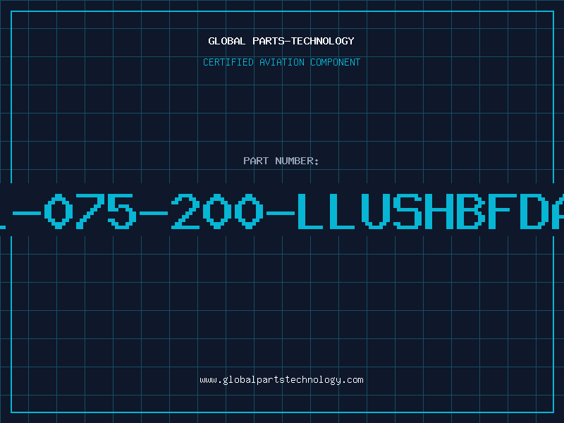 Aviation Part L-075-200-LLUSHBFDA