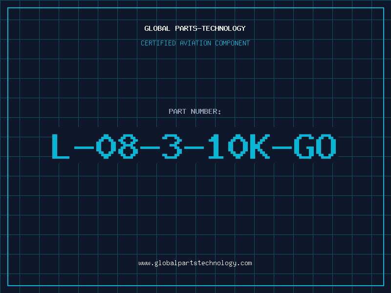 Aviation Part L-08-3-10K-GO