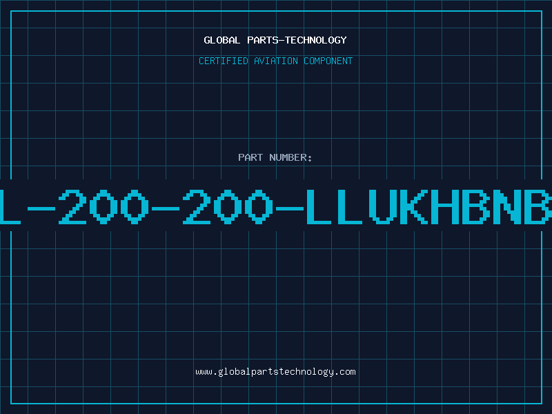Aviation Part L-200-200-LLUKHBNB