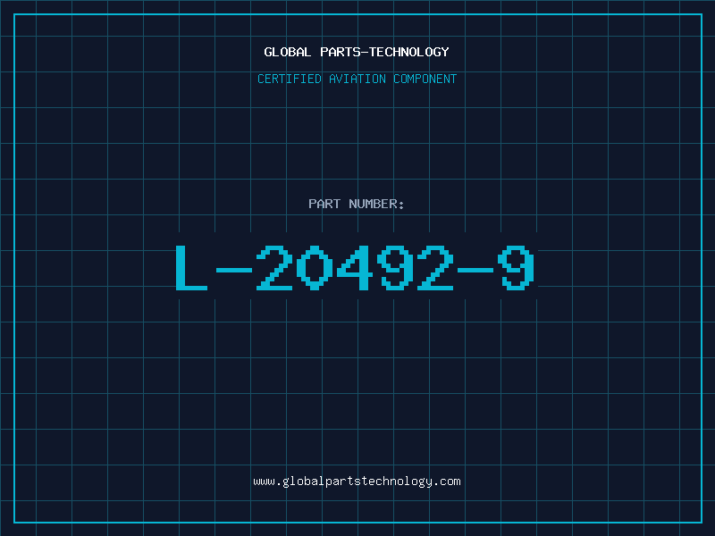 Aviation Part L-20492-9