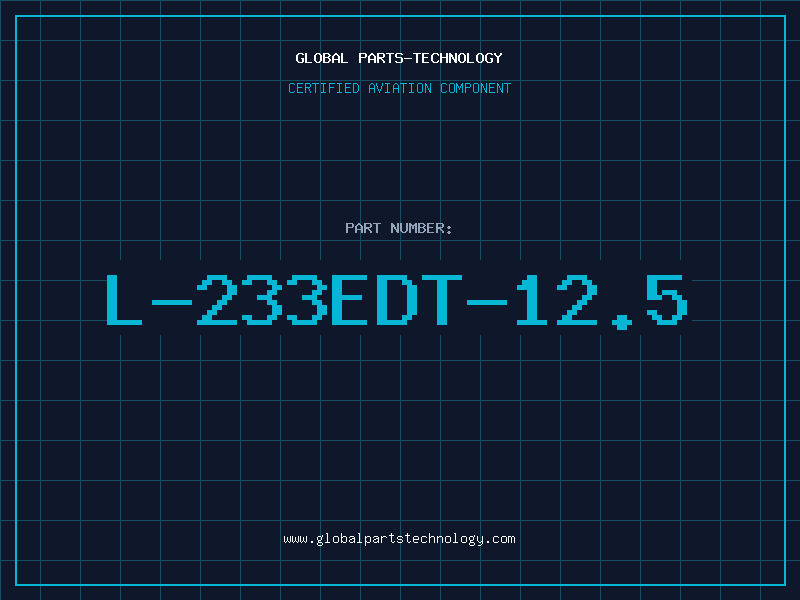 Aviation Part L-233EDT-12.5
