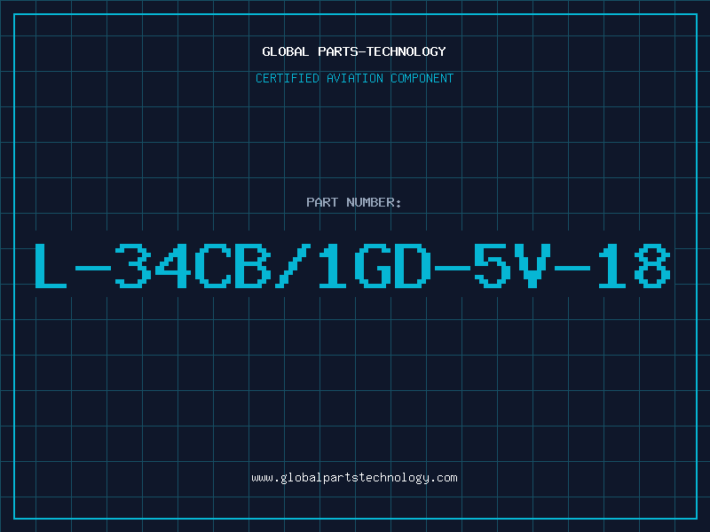 Aviation Part L-34CB/1GD-5V-18