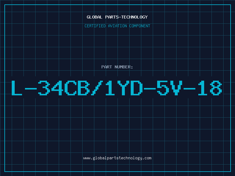 Aviation Part L-34CB/1YD-5V-18