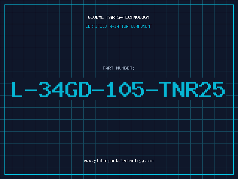 Aviation Part L-34GD-105-TNR25