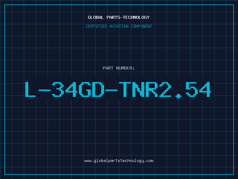 Aviation Part L-34GD-TNR2.54