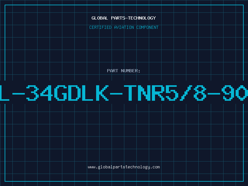 Aviation Part L-34GDLK-TNR5/8-90
