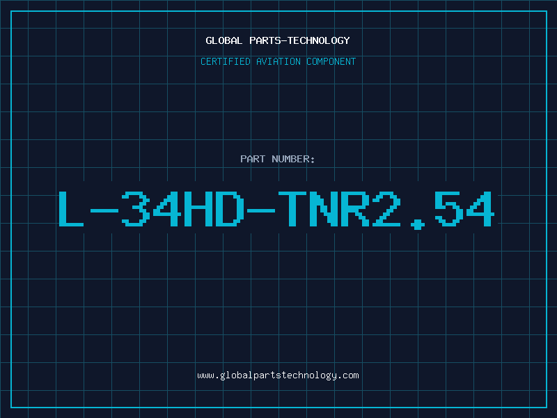 Aviation Part L-34HD-TNR2.54