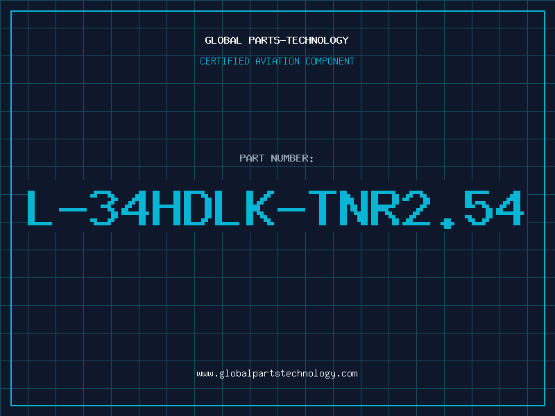 Aviation Part L-34HDLK-TNR2.54
