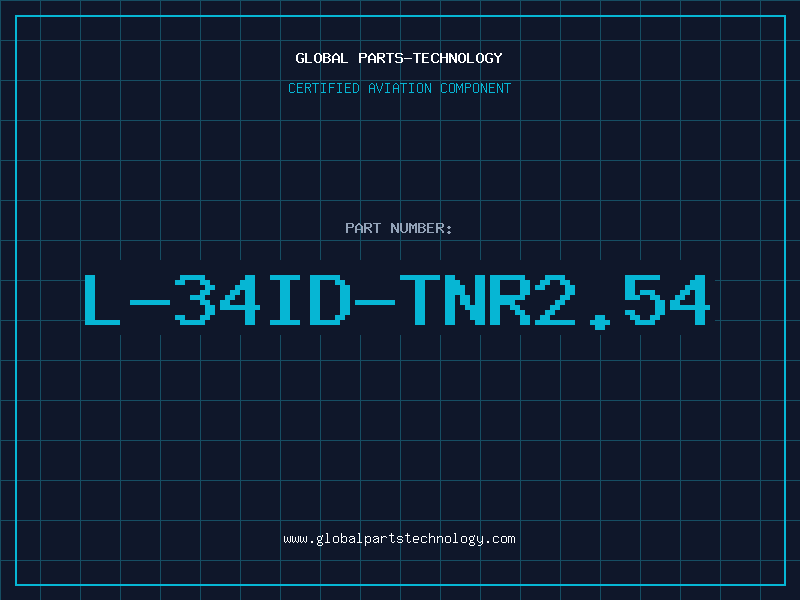 Aviation Part L-34ID-TNR2.54