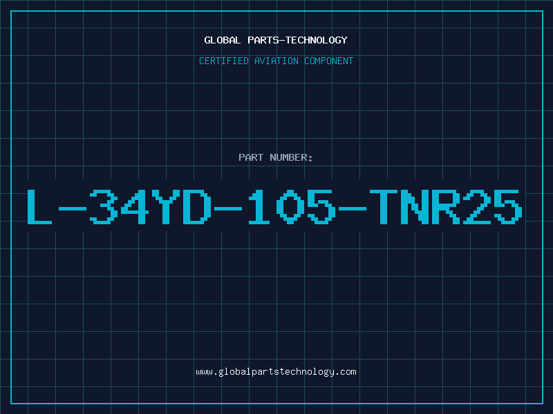 Aviation Part L-34YD-105-TNR25
