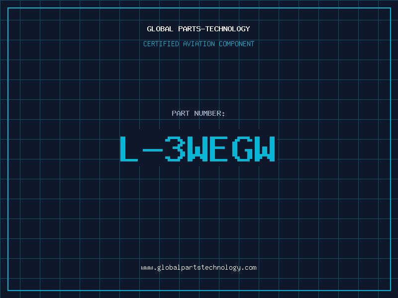 Aviation Part L-3WEGW