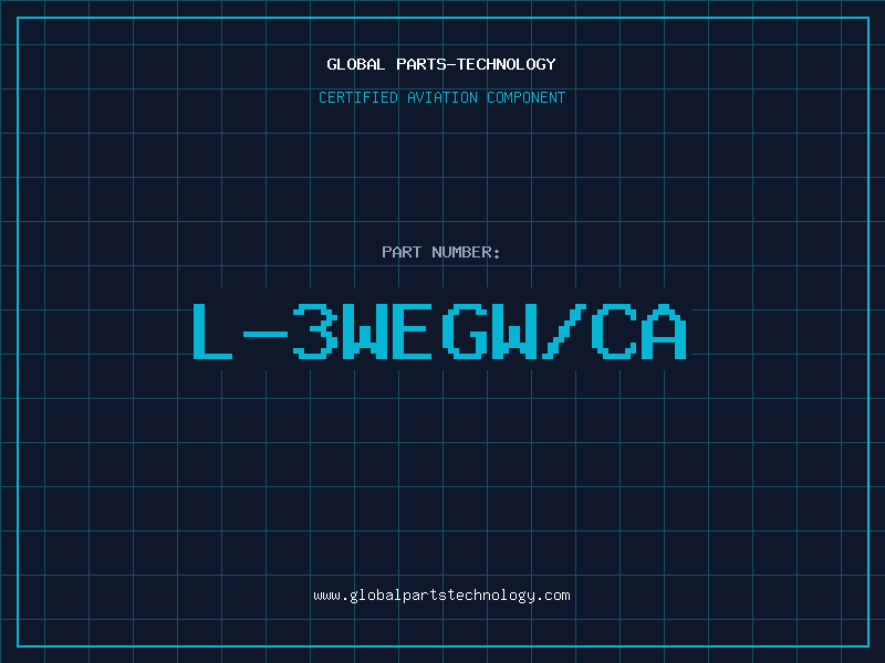 Aviation Part L-3WEGW/CA
