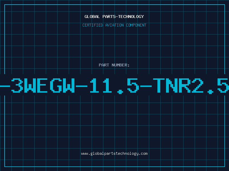 Aviation Part L-3WEGW-11.5-TNR2.54