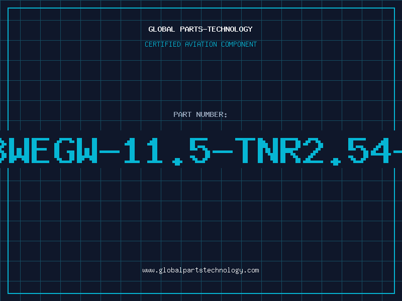 Aviation Part L-3WEGW-11.5-TNR2.54-24