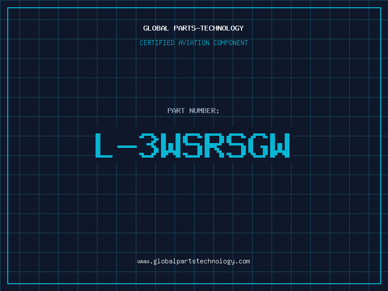 Aviation Part L-3WSRSGW