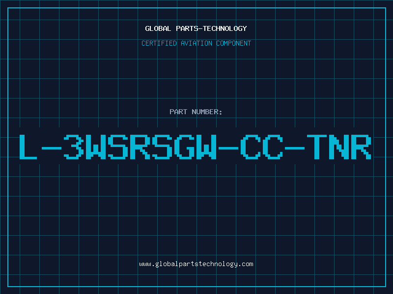 Aviation Part L-3WSRSGW-CC-TNR