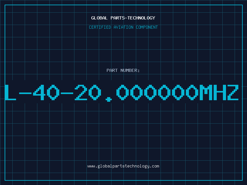 Aviation Part L-40-20.000000MHZ