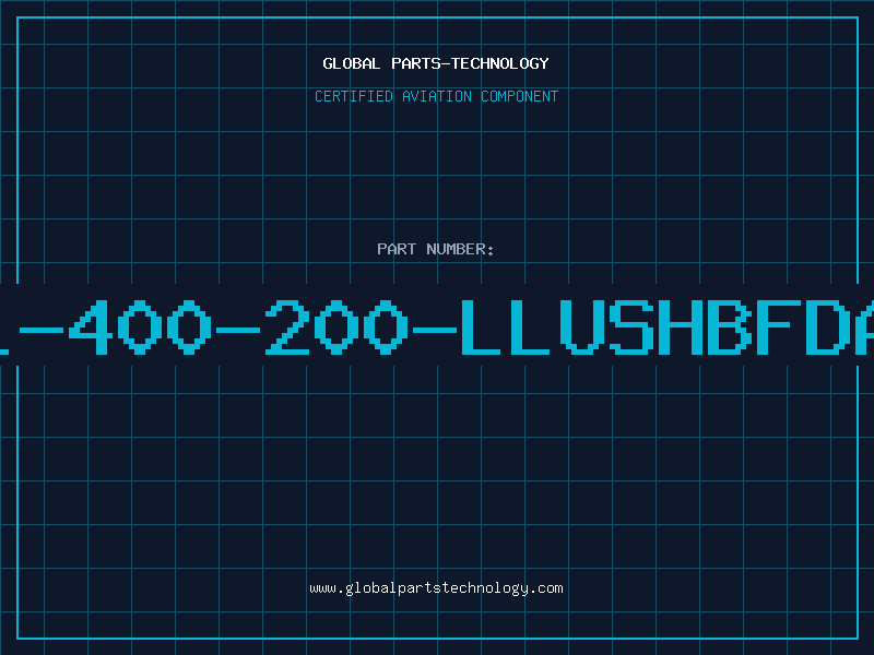 Aviation Part L-400-200-LLUSHBFDA