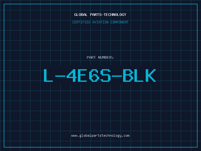 Aviation Part L-4E6S-BLK