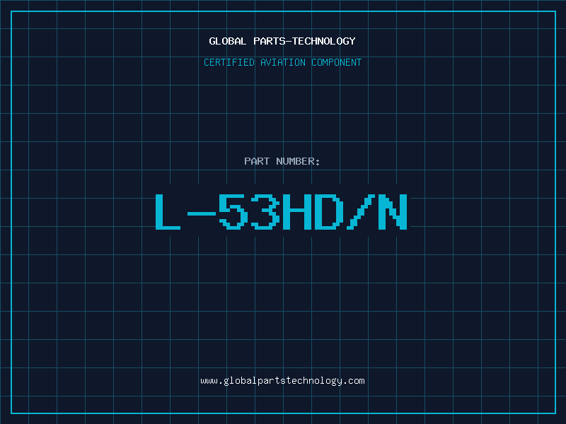 Aviation Part L-53HD/N