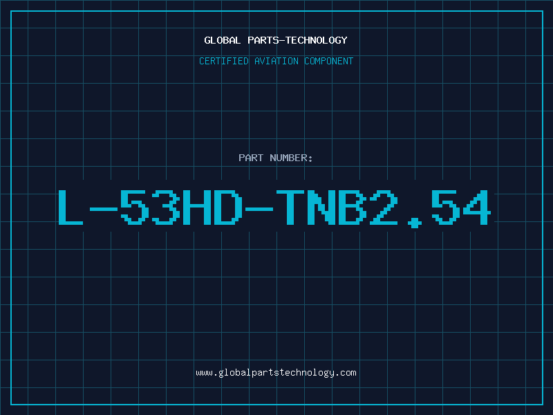 Aviation Part L-53HD-TNB2.54