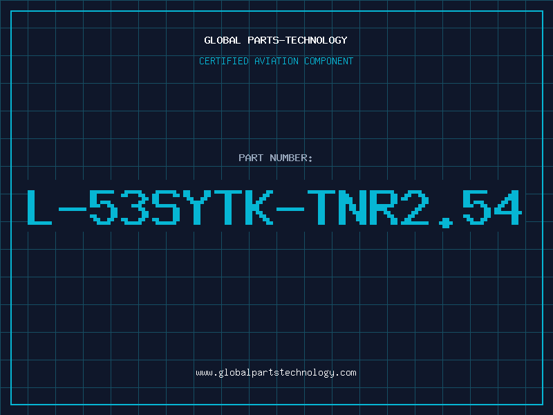 Aviation Part L-53SYTK-TNR2.54