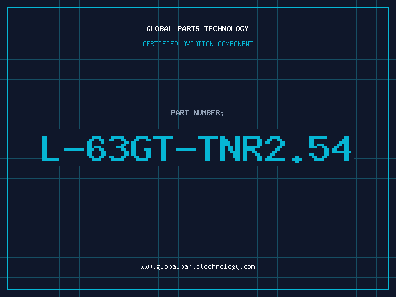 Aviation Part L-63GT-TNR2.54