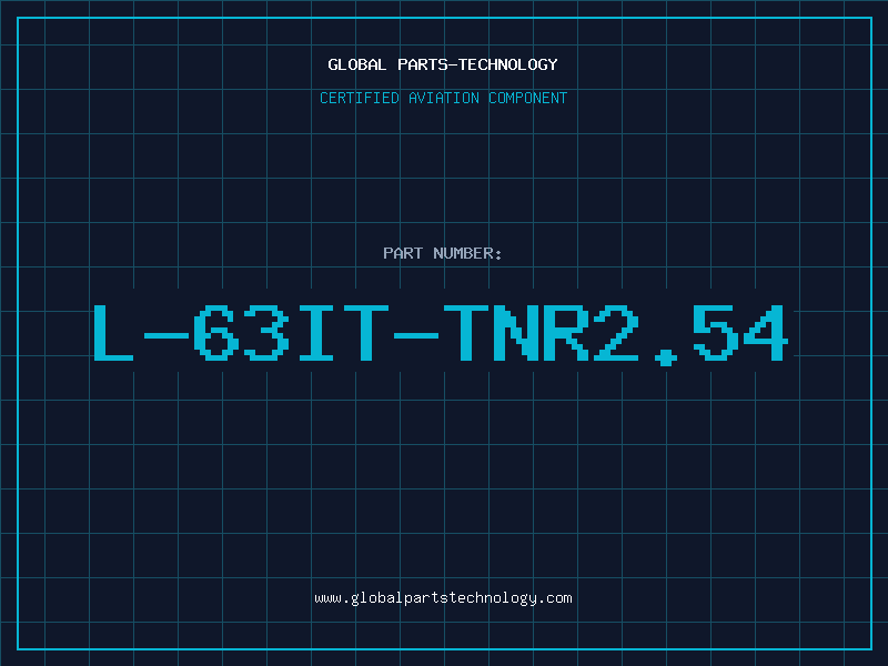 Aviation Part L-63IT-TNR2.54