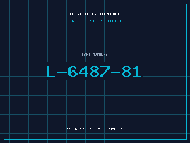 Aviation Part L-6487-81