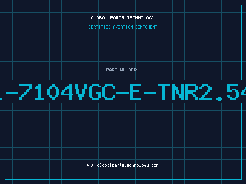 Aviation Part L-7104VGC-E-TNR2.54