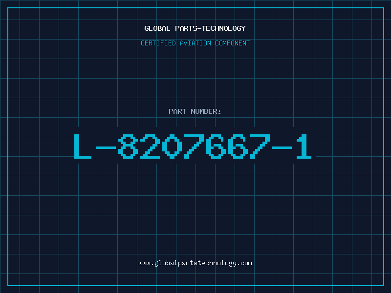Aviation Part L-8207667-1