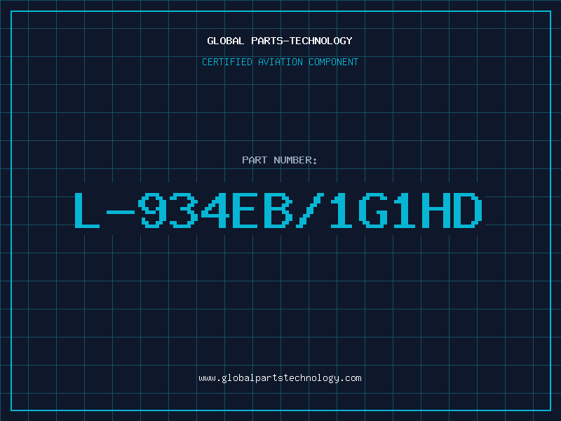 Aviation Part L-934EB/1G1HD