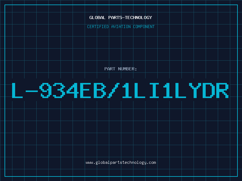 Aviation Part L-934EB/1LI1LYDR