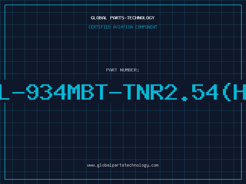 Aviation Part L-934MBT-TNR2.54(H
