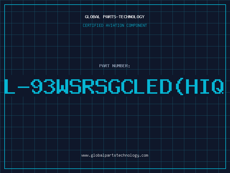 Aviation Part L-93WSRSGCLED(HIQ