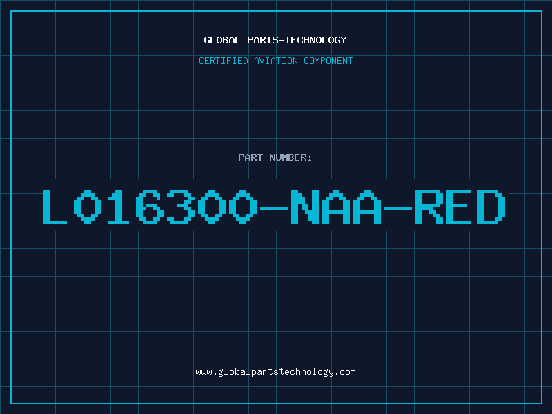 Aviation Part L016300-NAA-RED