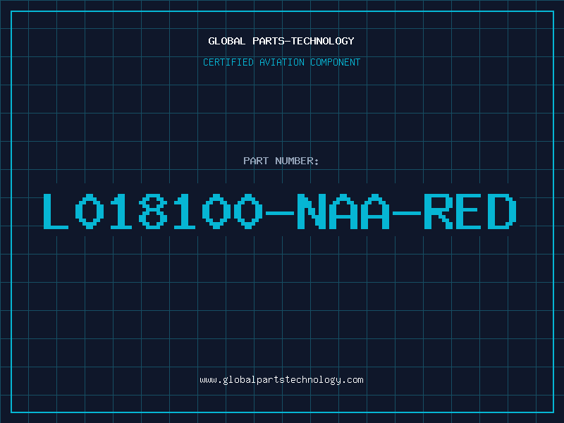 Aviation Part L018100-NAA-RED