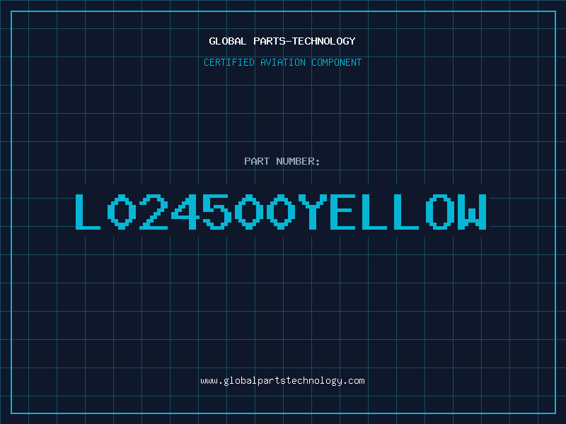 Aviation Part L024500YELLOW