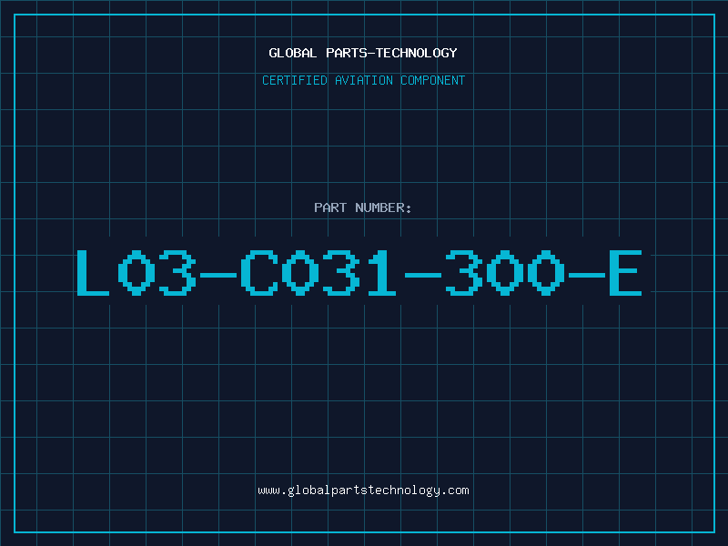 Aviation Part L03-C031-300-E
