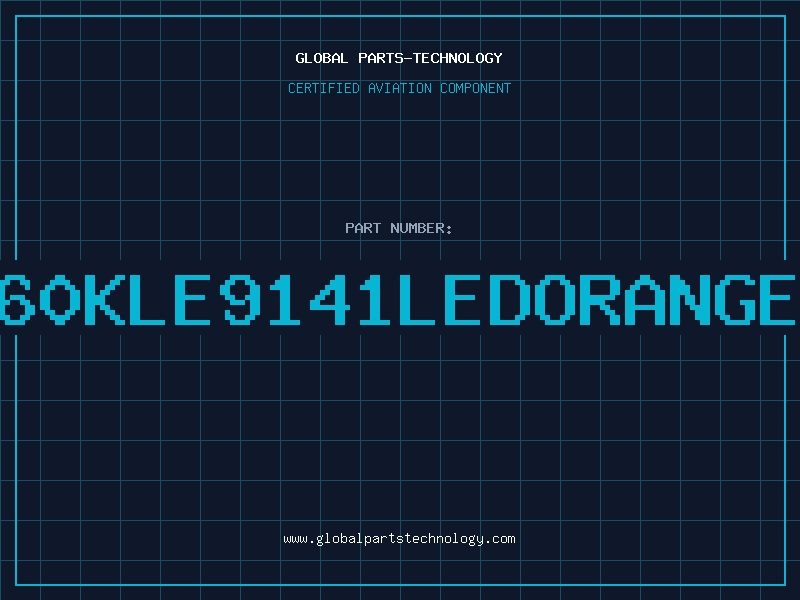 Aviation Part L03360KLE9141LEDORANGE3mmS