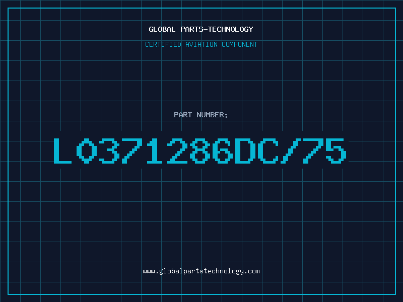 Aviation Part L0371286DC/75