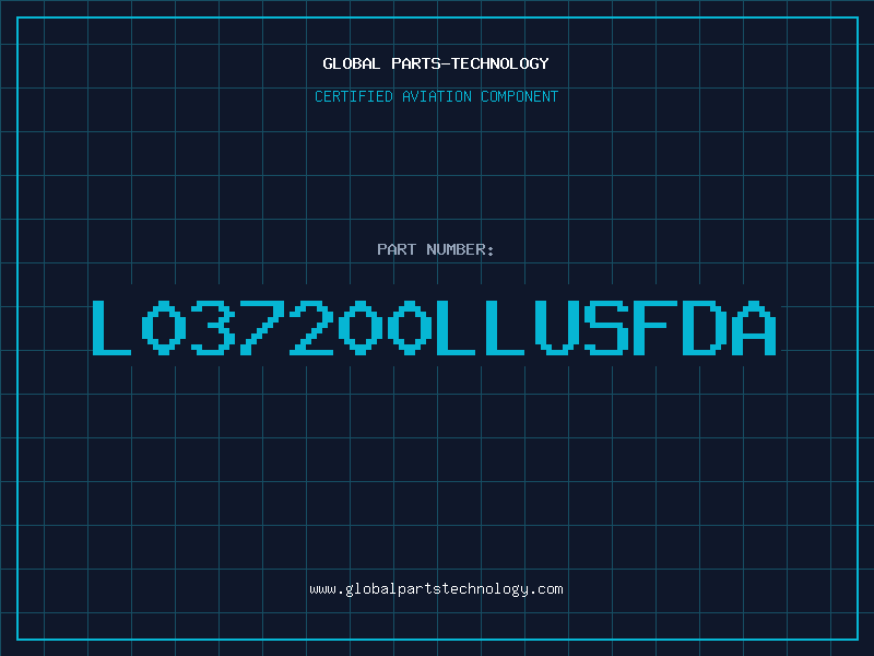 Aviation Part L037200LLUSFDA