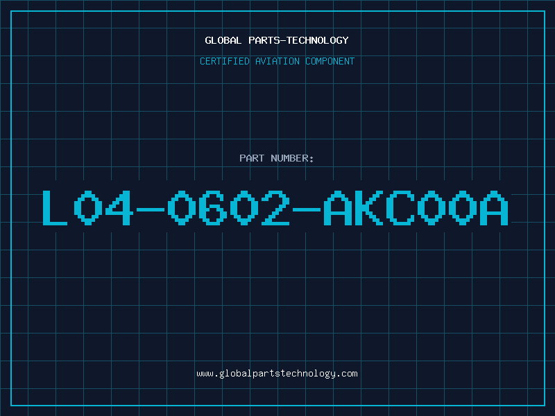 Aviation Part L04-0602-AKC00A