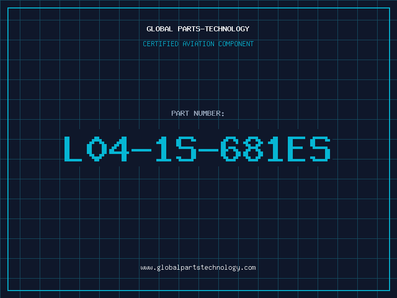 Aviation Part L04-1S-681ES